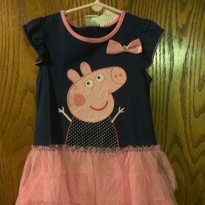 Peppa Pig dress NWT girls 5/6